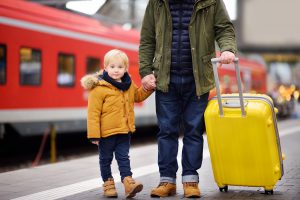 turisti in treno