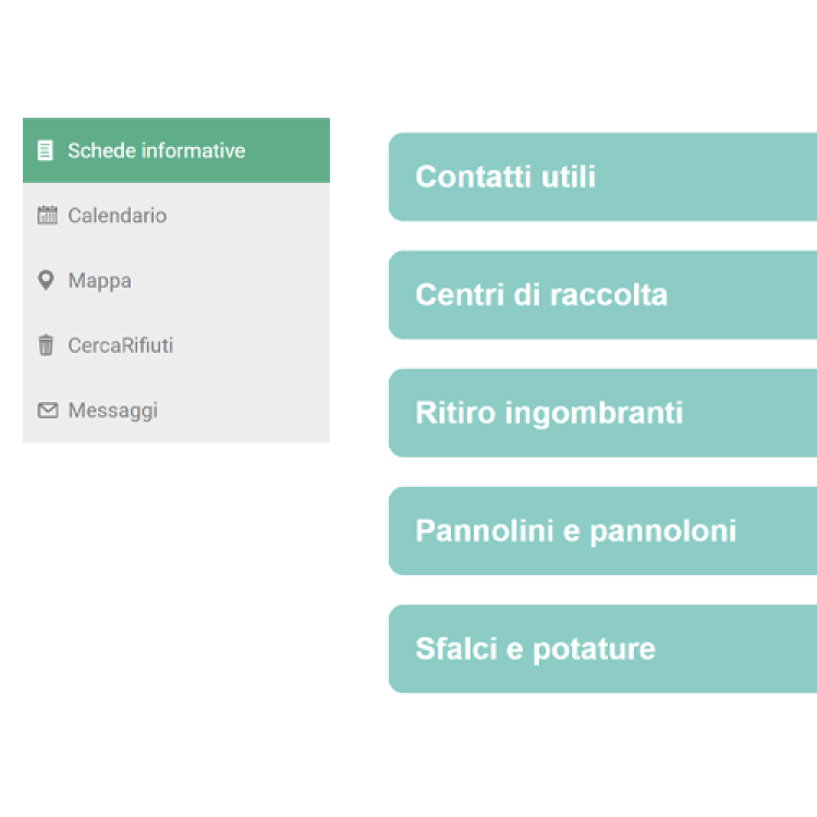 <h3>Il menu Comune</h3>